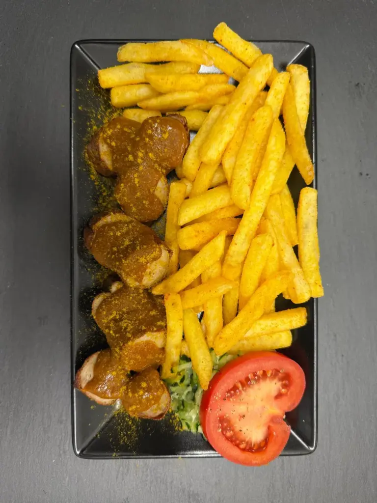 Currywurst & Pommes